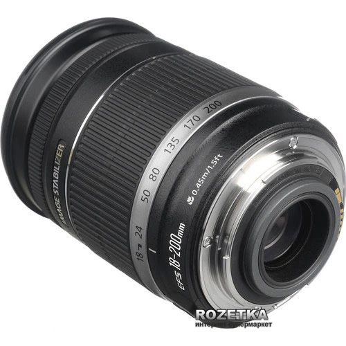 Canon EF-S 18-200mm f/3.5-5.6 IS – фото, отзывы, характеристики в