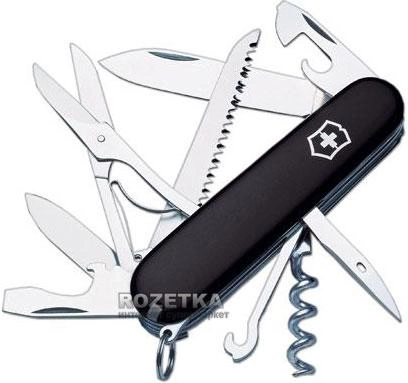 Швейцарский нож Victorinox Huntsman Черный (1.3713.3) - изображение 1