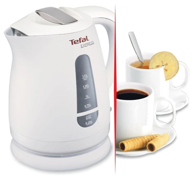 Електрочайник TEFAL EXPRESS 1.5L KO2991 White - зображення 7