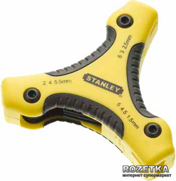 Набор ключей шестигранных Stanley Triangle с рукояткой (0-95-935) - изображение 2