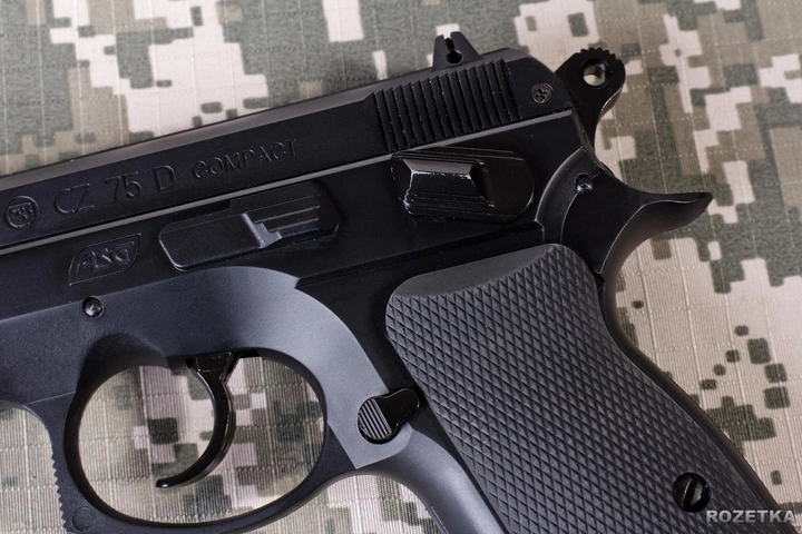 Пневматичний пістолет ASG CZ 75D Compact (23702522) - зображення 4