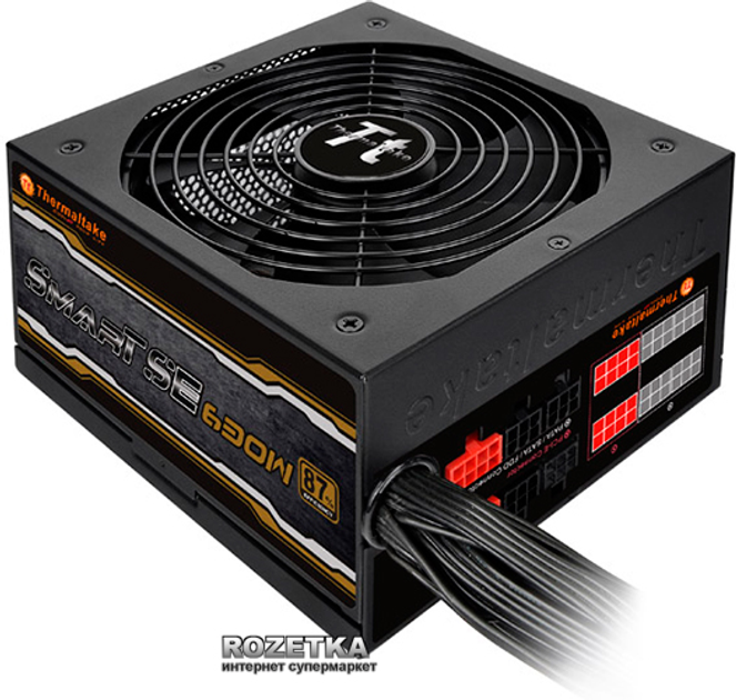 Как установить блок питания thermaltake