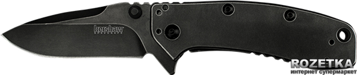 Карманный нож Kershaw Cryo II SS Folder Blackwash 1556BW (17400164) - изображение 1