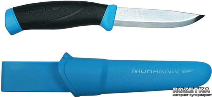 Туристический нож Morakniv Companion Blue (23050092) - изображение 2