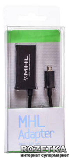 Конвертер HDTV адаптер microUSB --> HDMI Cablexpert A-MHL-002