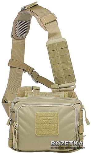 Сумка тактическая для скрытого ношения оружия 5.11 Tactical 2-Banger Bag 56180 Sandstone (2000980330362) - изображение 1