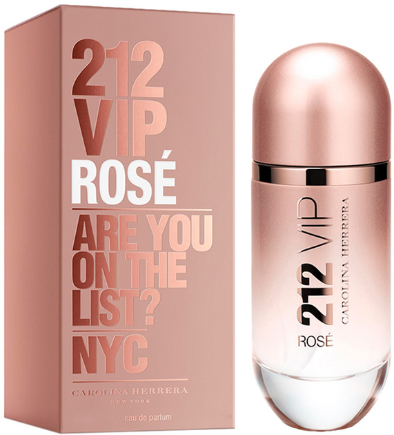 Акція на Парфумована вода для жінок Carolina Herrera 212 VIP Rose 50 мл від Rozetka