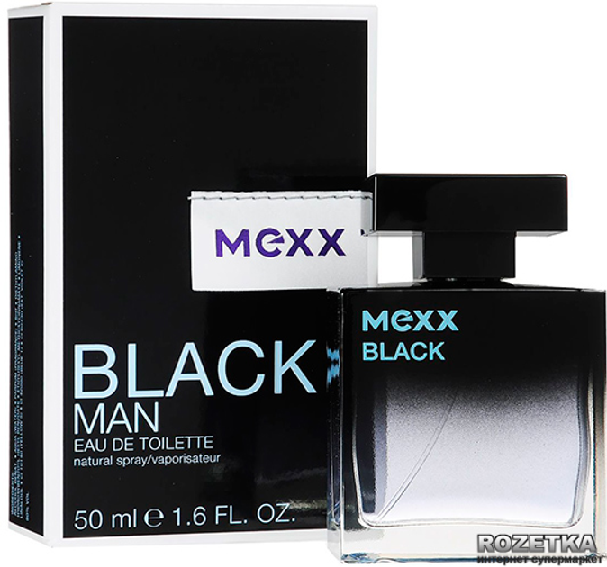 Туалетная вода для мужчин Mexx Black Man 50 мл (737052681948) – купить ...