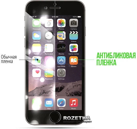 Набір захисних плівок для смартфона Apple iPhone 6 Plus Drobak (4 в 1) (500256) - зображення 3
