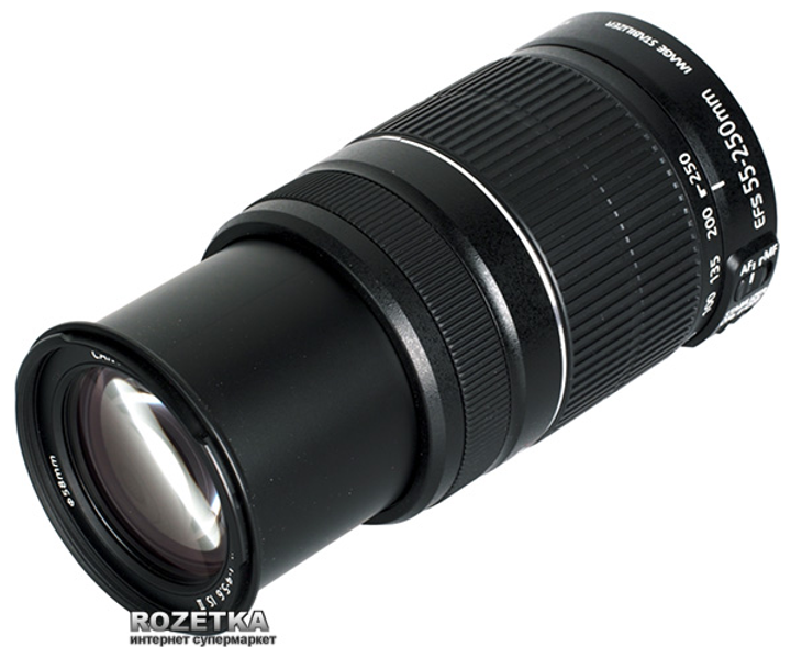 Canon EF-S 55-250mm f/4-5.6 IS STM (8546B005) – фото, отзывы