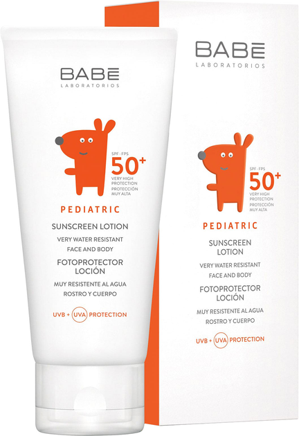 Детский солнцезащитный лосьон BABE Laboratorios SPF 50 100 мл ...