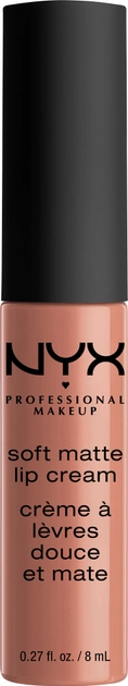 Акція на Рідка помада для губ NYX Professional Makeup Soft Matte Lip Cream 09 Abu Dhabi від Rozetka
