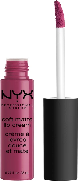 Pomadka w płynie NYX Professional Makeup Soft matowa 18 Praga (800897829964) - obraz 2