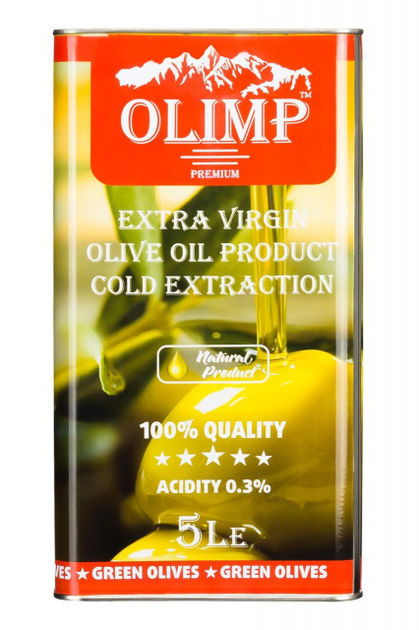 Масло оливковое Olimp Red , Греция, 5л – купить в интернет-магазине ...