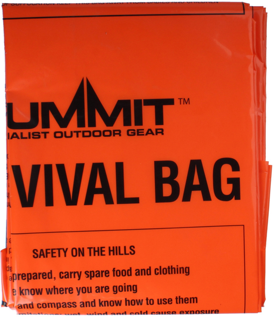 Рятувальний мішок Summit Emergency Survival Bag 180 x 90 см (782018) - зображення 2