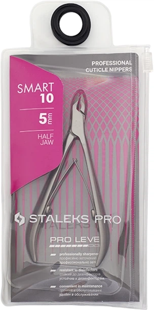 Кусачки для шкіри Staleks Pro Smart 10 професійні 5 мм (4820121590374) - зображення 5