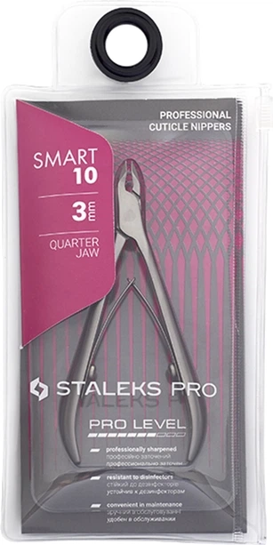 Кусачки для шкіри Staleks Pro Smart 10 професійні 3 мм (4820121591692) - зображення 5