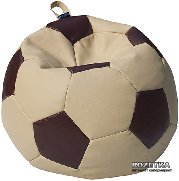 Крісло-М'яч Примтекс Плюс Fan H-2201/H-2221S XL Beige-Brown (ordf) - зображення 1