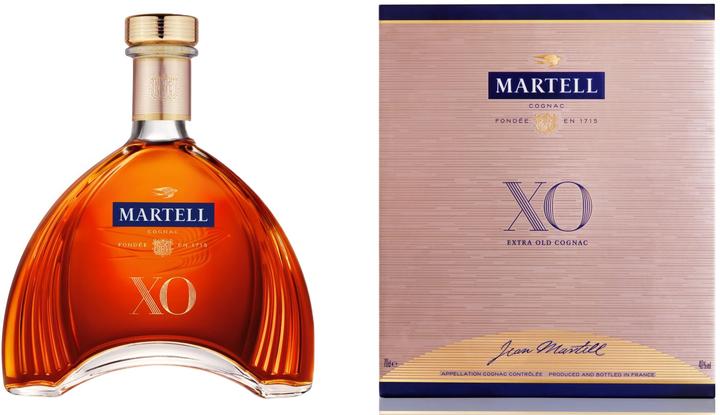 Коньяк Martell XO 0.7 л 40% у подарунковій упаковці (3219820003703) - зображення 1