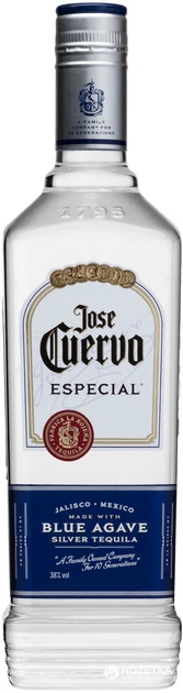 Jose Cuervo Especial テキーラ 750ml7本 Текила Jose Cuervo Especial Silver 0.7 л 38% (7501035042308
