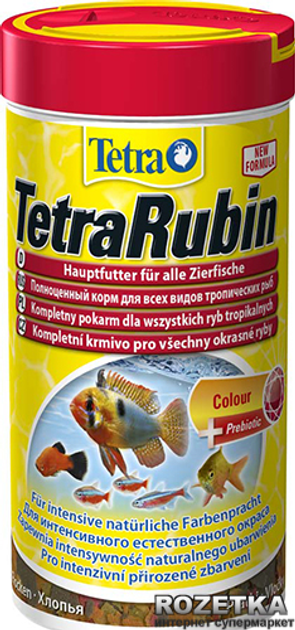 Корм Tetra Rubin для аквариумных рыб в хлопьях 250 мл (4004218767362)
