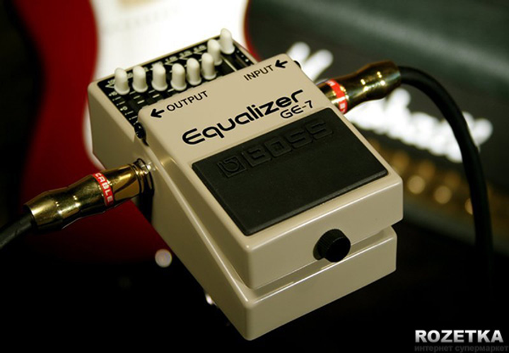 Педаль эффектов Boss GE-7 Graphic Equalizer – фото, отзывы
