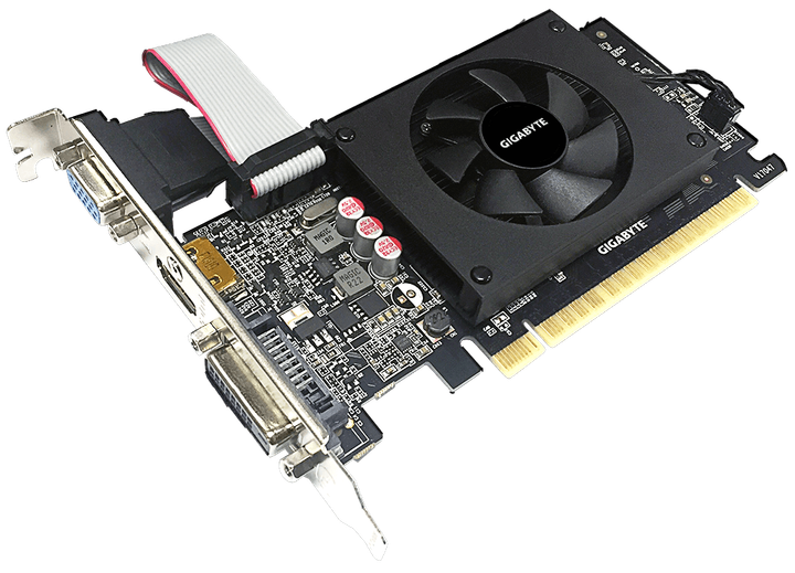 Видеокарта Gigabyte PCI-Ex GeForce GT 710 2048MB GDDR5 (64bit) (954/ ...