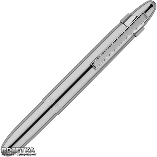 Ручка шариковая Fisher Space Pen Bullet Черная 0.7 мм Хромированный корпус (747609841343) - изображение 2