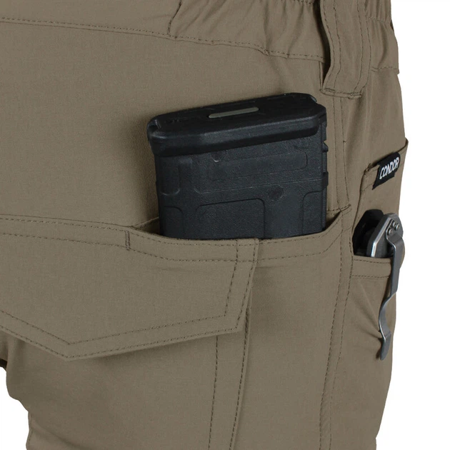 Всесезонные тактические штаны Condor ODYSSEY PANTS (GEN II) 101176 36/32, FDE (пустельний) - изображение 3