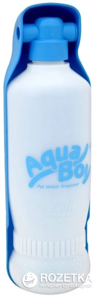 Походная поилка для собак Savic Aqua Boy 500 мл синяя (5411388002695) - изображение 2