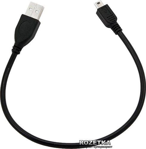 Кабель Cablexpert USB 2.0 - MiniUSB 5pin 0.3 м (CCP-USB2-AM5P-1) - изображение 2
