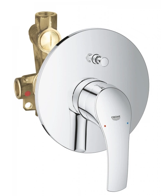Змішувач для ванни GROHE Eurosmart 33305002 - Фото 1 Змішувач для ванни GROHE Eurosmart 33305002 - зображення 1