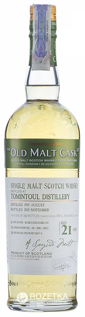 Виски Douglas Laing Tomintoul Vintage 21 YO 0.7 л 50% (5014218781052) - Фото 1 Виски Douglas Laing Tomintoul Vintage 21 YO 0.7 л 50% (5014218781052) - изображение 1