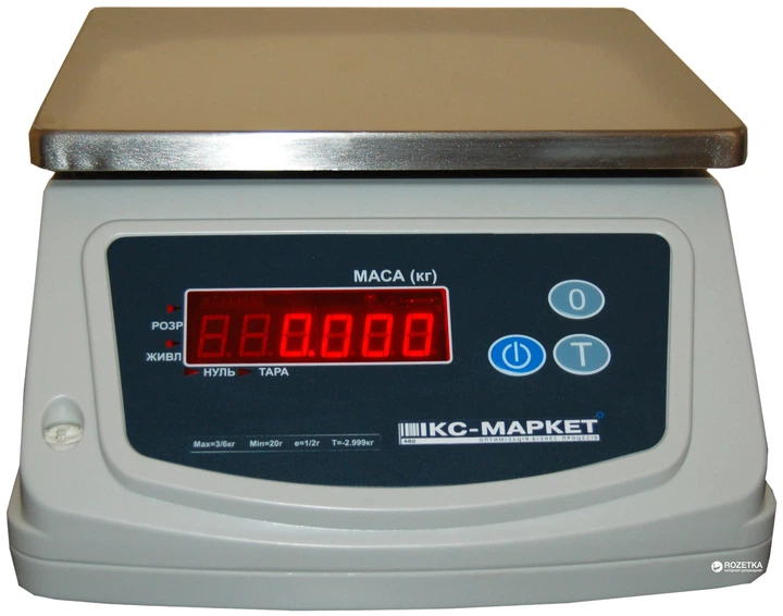 Весы влагозащищенные ІКС ICS-3 PW 3 кг - изображение 3