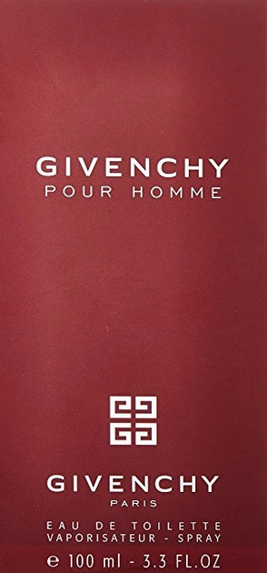 Туалетна вода для чоловіків Givenchy Pour Homme 100 мл (3274870303166 / 3274872482302) - зображення 3