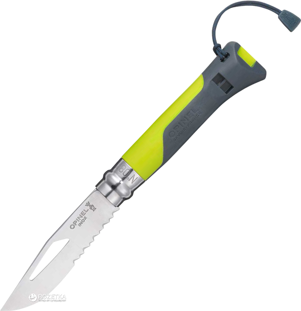 Туристический нож Opinel 8 VRI Outdoor Green (2047894) - изображение 1