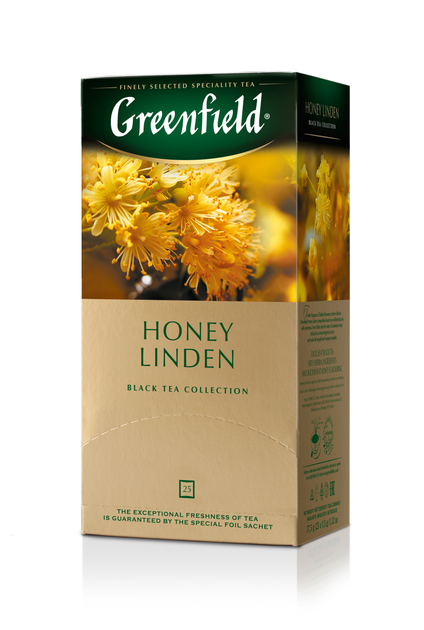 Чай пакетированный Greenfield Honey Linden 25 x 1.5 г (4823096802367 ...