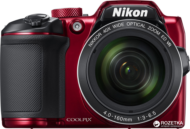 Фотоаппарат Nikon Coolpix B500 Red (VNA953E1) купить на