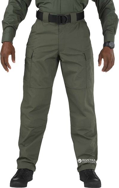 Штани тактичні 5.11 Tactical Taclite TDU Pants 74280 2XL/Long TDU Green (2000000095257) - зображення 1