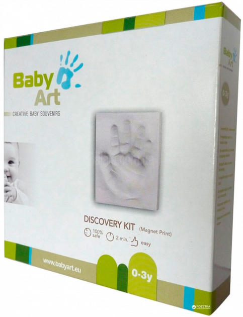 Набор для создания отпечатка ручки и ножки малыша Baby Art Дискавери ...