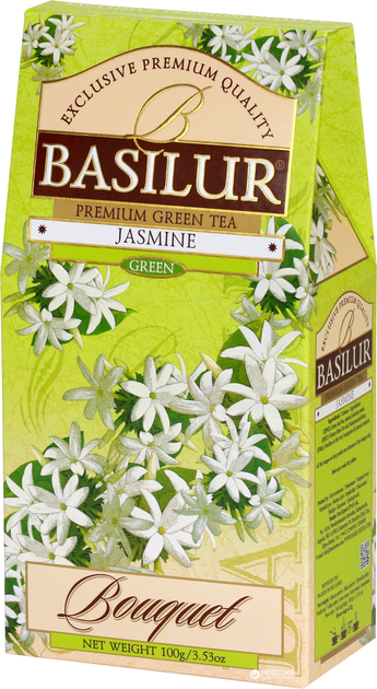 Чай зеленый рассыпной Basilur Букет Жасмин 100 г (4792252926998 ...