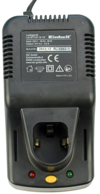 Зарядное устройство для аккумуляторных шуруповёртов 18 Вольт / 1500ma
