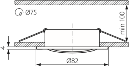 Светильник точечный Kanlux CTC-5515-PN Vidi (KA-2787) - изображение 2