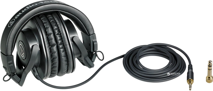 Наушники Audio-Technica ATH-M30x Black купить в интернет-магазине