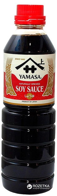Соєвий соус Yamasa Fancy Grade Soy Sauce 500 г (4903001017724) - зображення 1
