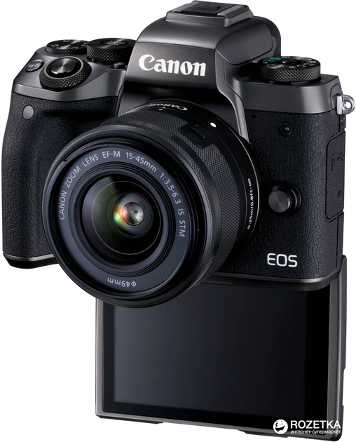 Фотоаппарат Canon EOS M5 15-45 IS STM купить на ROZETKA | Отличная Фотоаппарат Canon EOS M5 15-45 IS STM купить на ROZETKA | Отличная