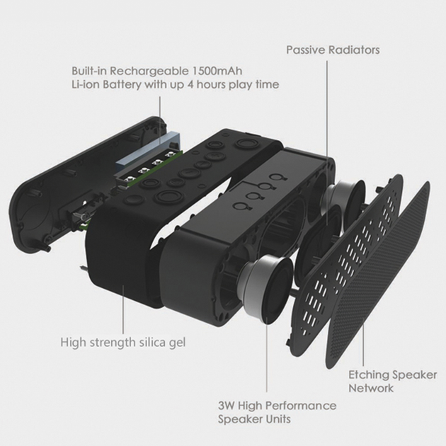 Bluetooth VIDVIE SP902 Black 21523