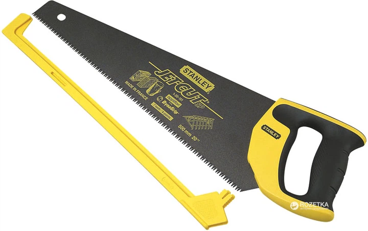 Ножівка для дерева Stanley Jet-Cut 500 мм із зубами 7 tpi (2-20-151) - Фото 2 Ножівка для дерева Stanley Jet-Cut 500 мм із зубами 7 tpi (2-20-151) - зображення 2
