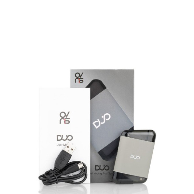 Стартовый набор Ovns Duo Pod System 400mAh Kit Grey (sn819) - изображение 6