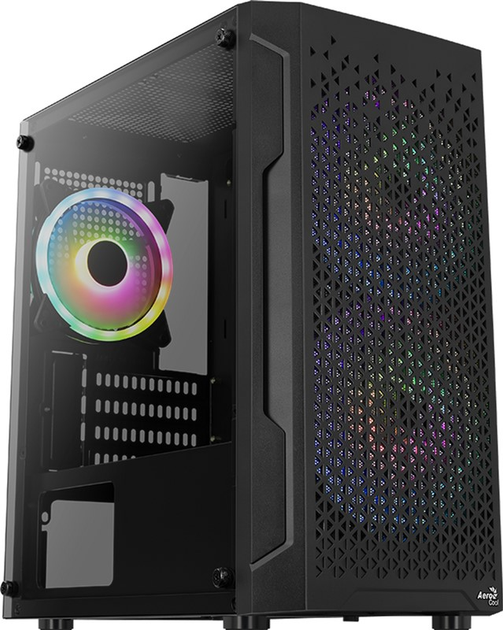 Корпус Aerocool Trinity Mini Tempered glass (Trinity Mini-G-BK-v2) - изображение 1